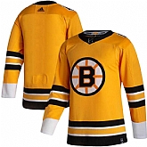 Bruins Blank Yellow 2020-21 Reverse Retro Adidas Jersey Dzhi,baseball caps,new era cap wholesale,wholesale hats